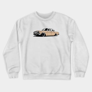 Brown Volga Gaz 24 Russian Crewneck Sweatshirt